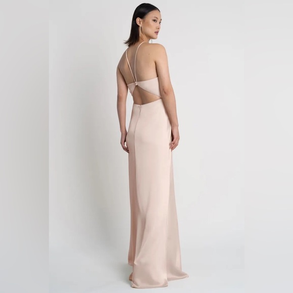 Jenny Yoo Summer Prosecco Long Gown Dress - Picture 2 of 2